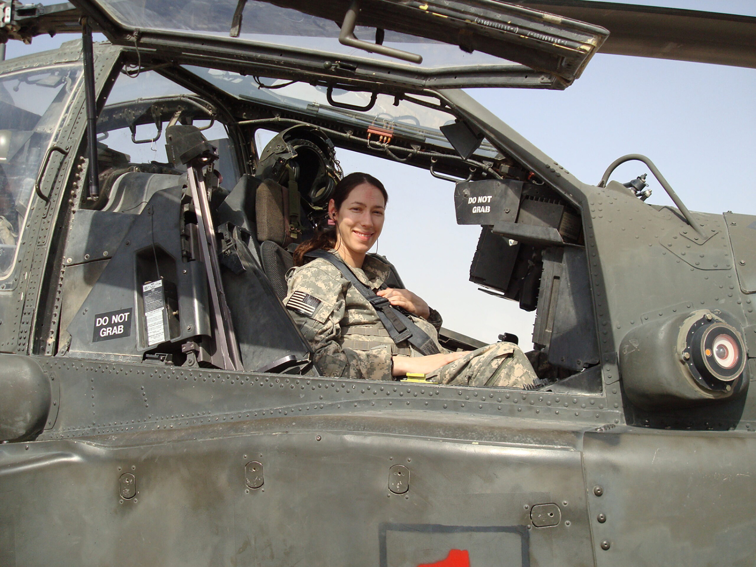 Military wife Apache pilot