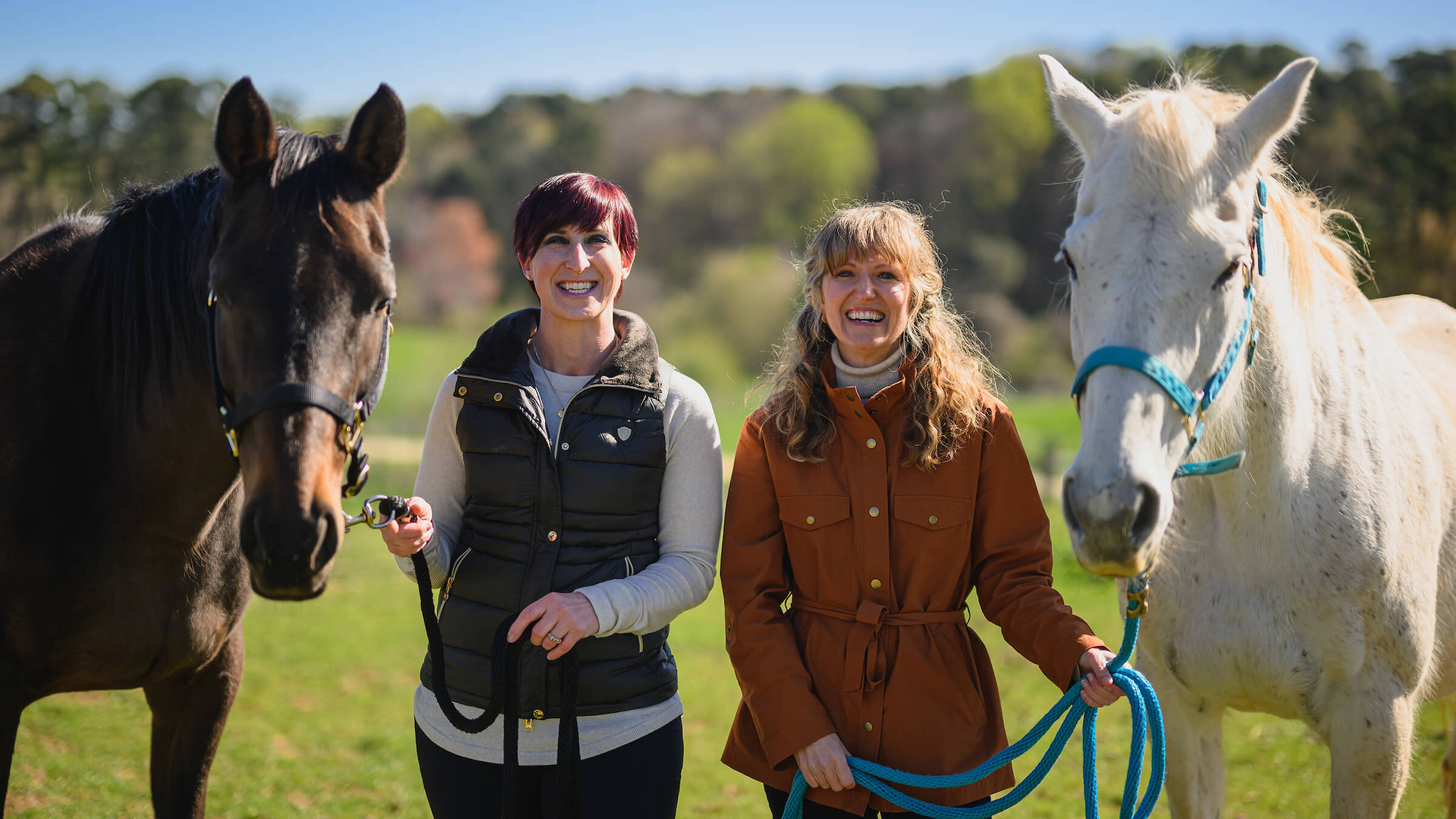 Dr. Lauren Schnabel and Dr. Katie Sheats applied for the grant from the NC Horse Council.