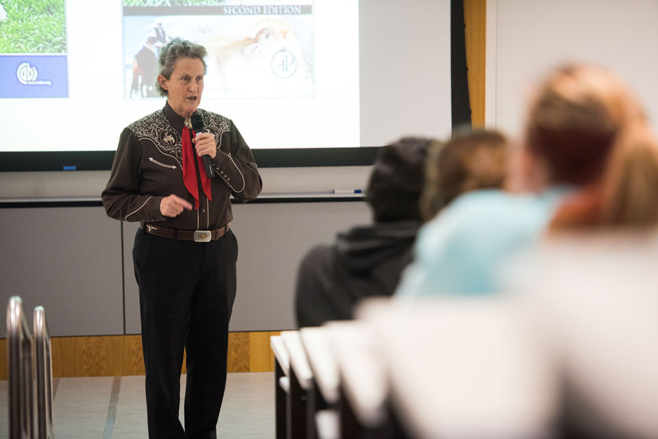 Grandlin teach animal behavior